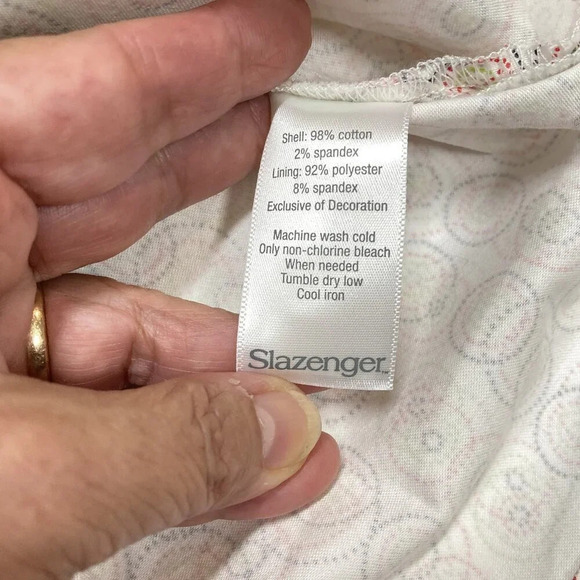 Slazenger Colorful Skort, Size 12, 5-Pocket Denim Weight Tennis‎ Golf Activewear - Picture 12 of 13